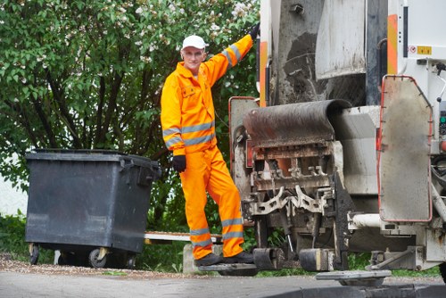 Twickenham resident using professional garden waste removal services