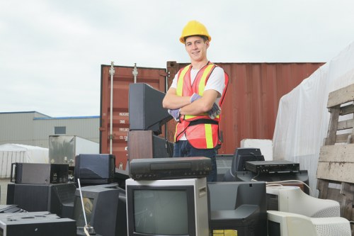 Satisfied customers using Skip Hire Twickenham services
