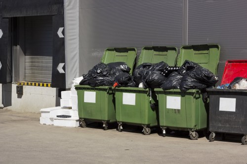 Different types of skips available for rent in Twickenham.